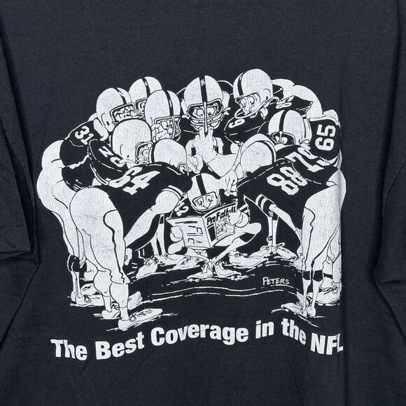 VTG Pro Football Weekly Shirt Single Stitch USA Made Size XXL - Picture 5 of 7